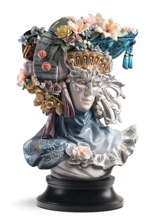 01001958 | Escultura mujer Fantasía veneciana. Serie limitada