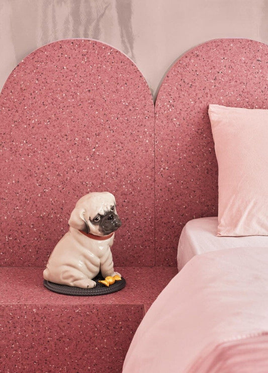 01009689 | Escultura Puppie Pug