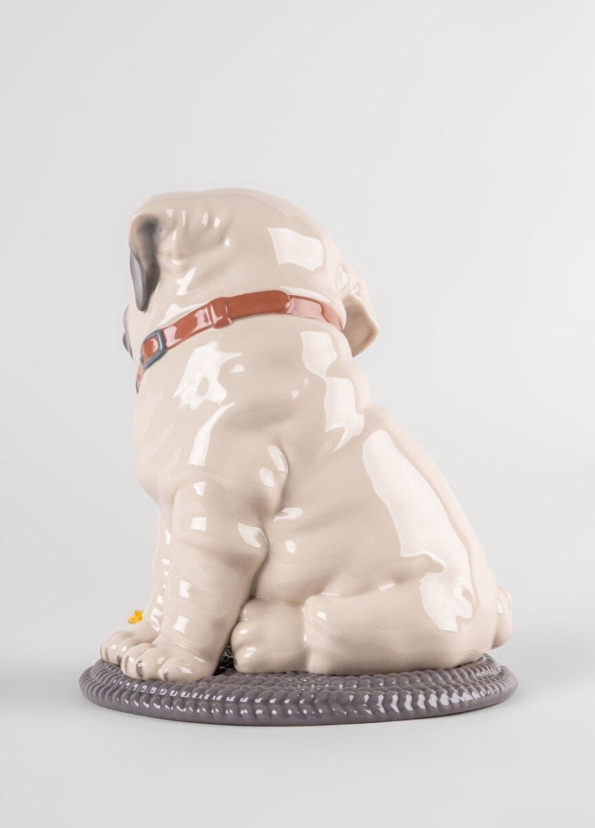 01009689 | Escultura Puppie Pug
