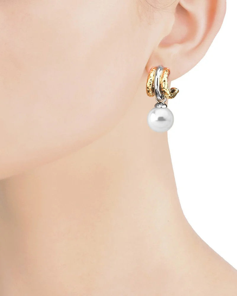 Pendientes Plata y Oro Formentera
