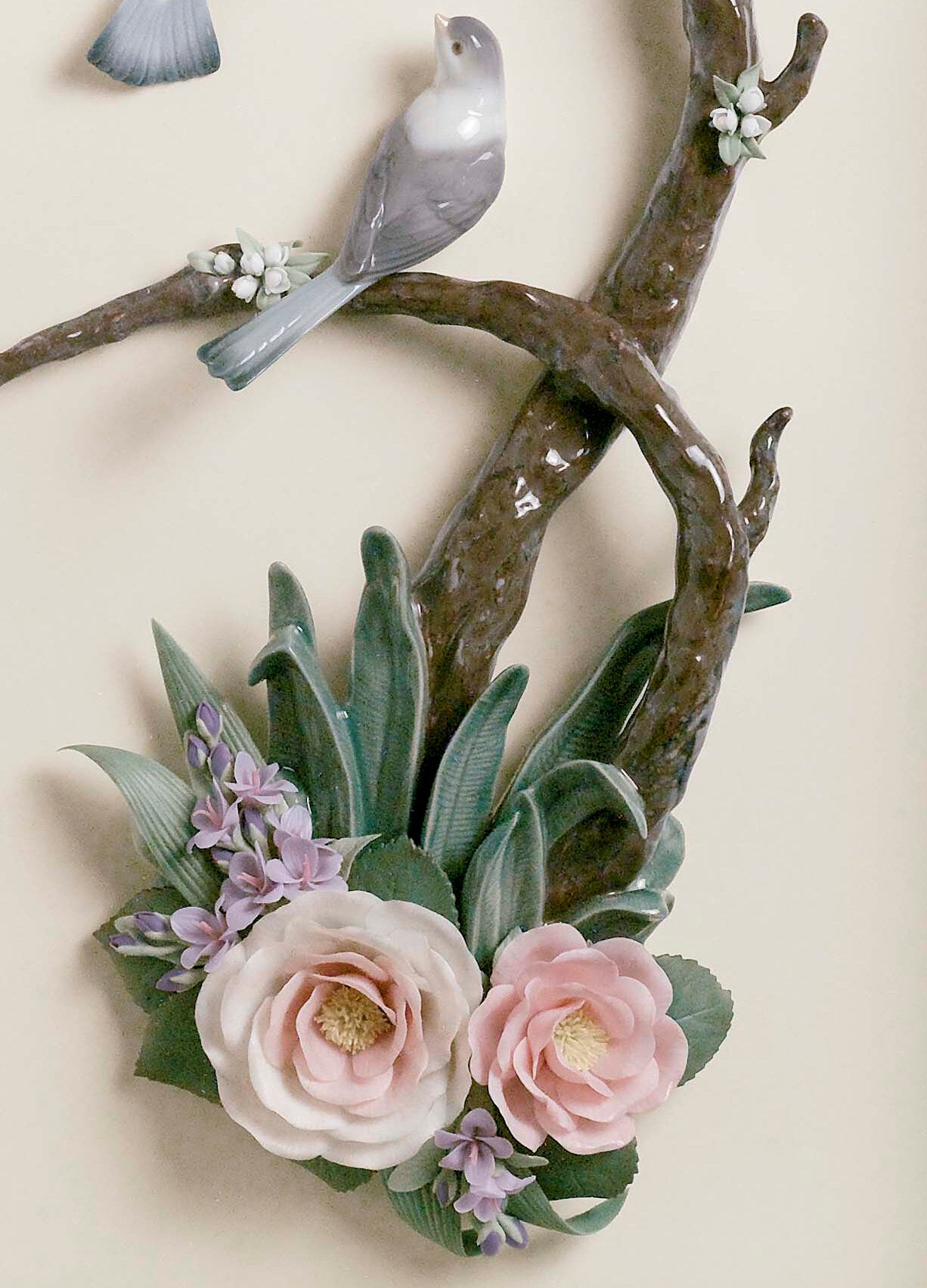 01008351 | Cuadro aves en rama