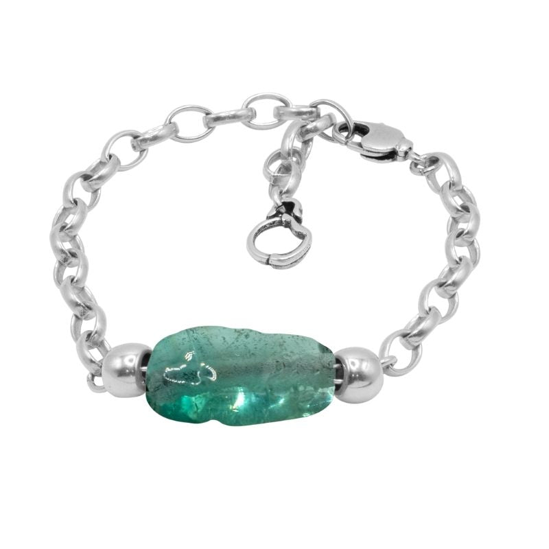 Brazalete Ciclon de diseño pulido