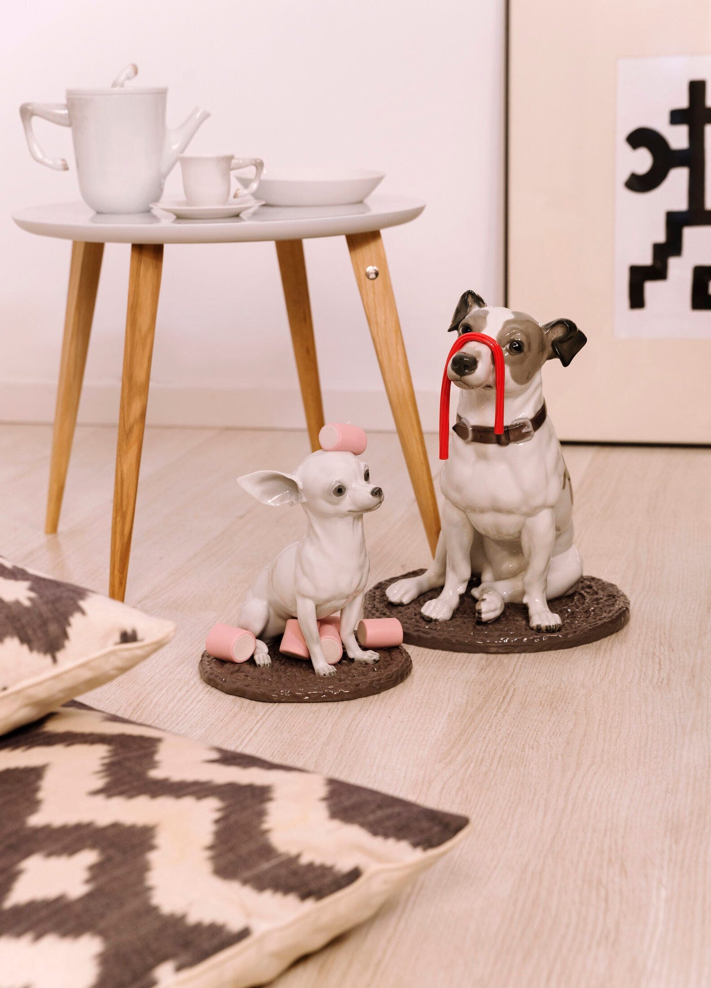 01009191 | Figura perro Chihuahua con Marshmallows