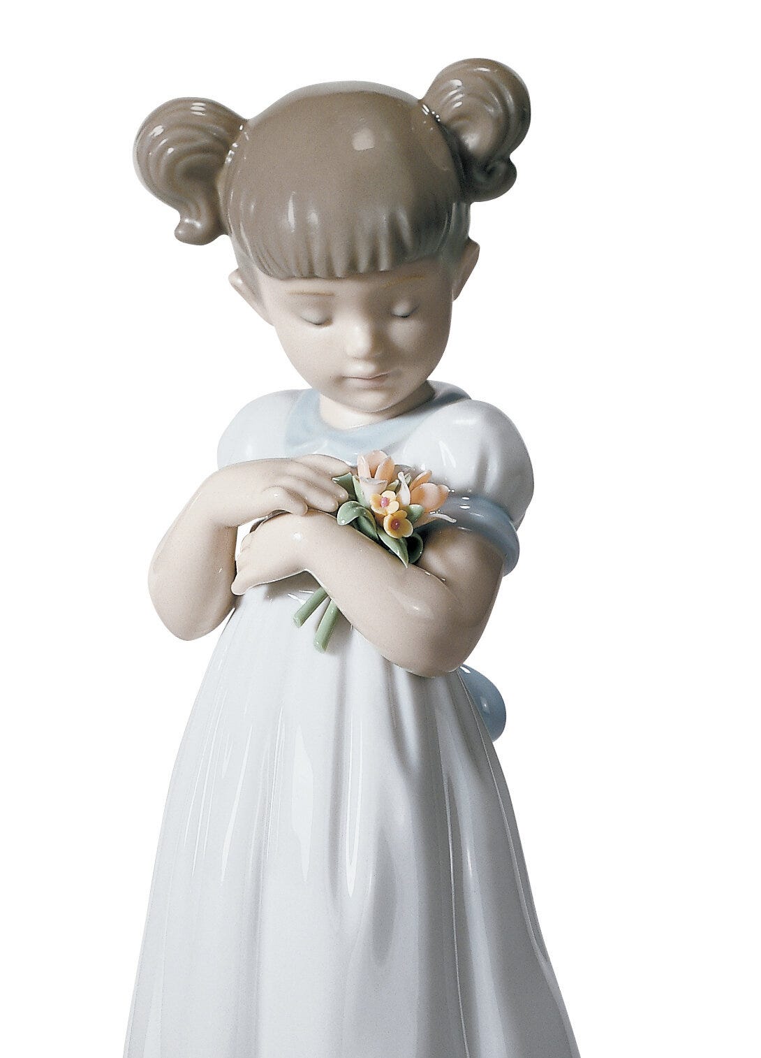 01008021 | Figura niña Flores para mamá