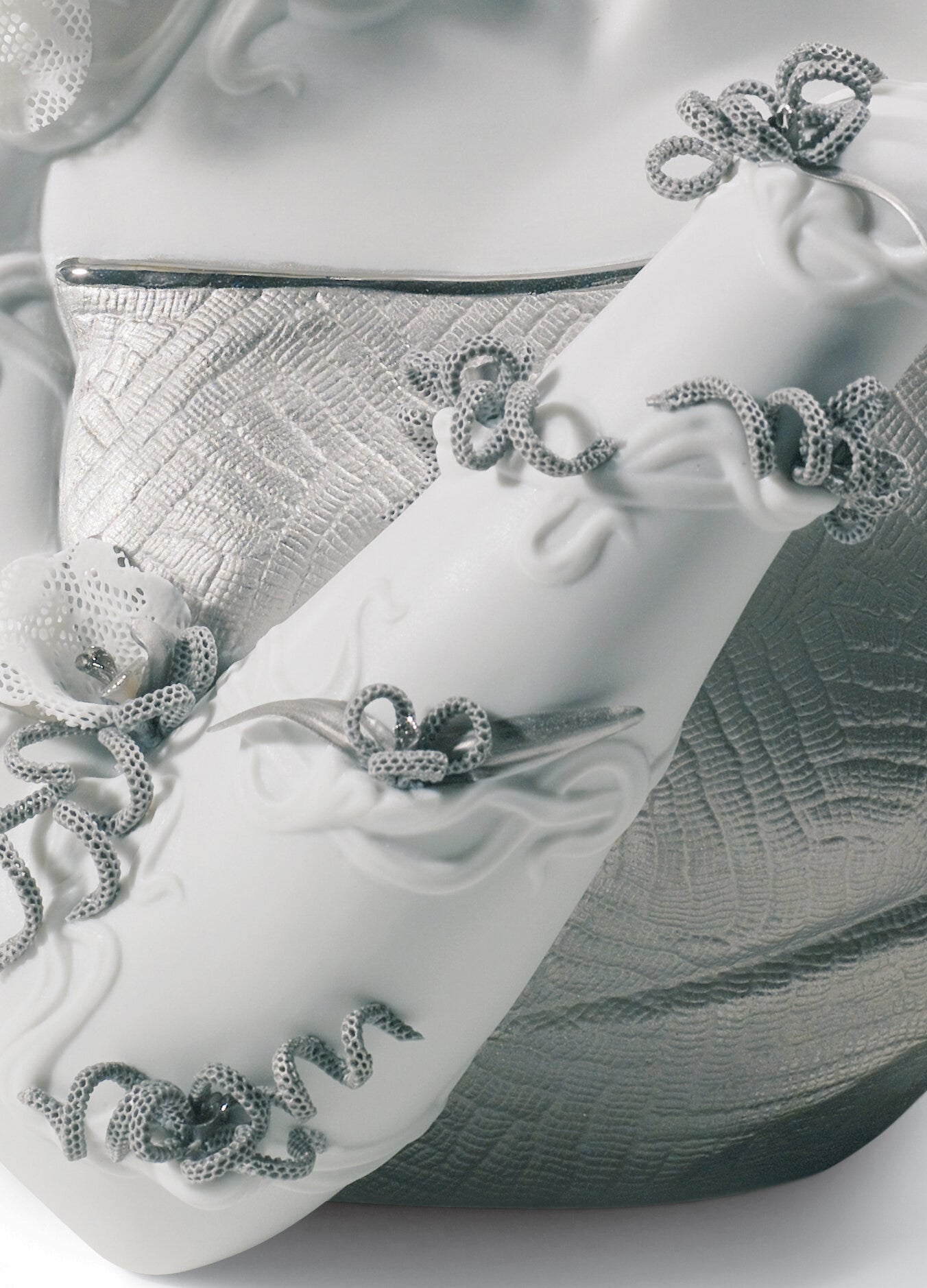 01007192 | Busto My fair lady. Lustre plata