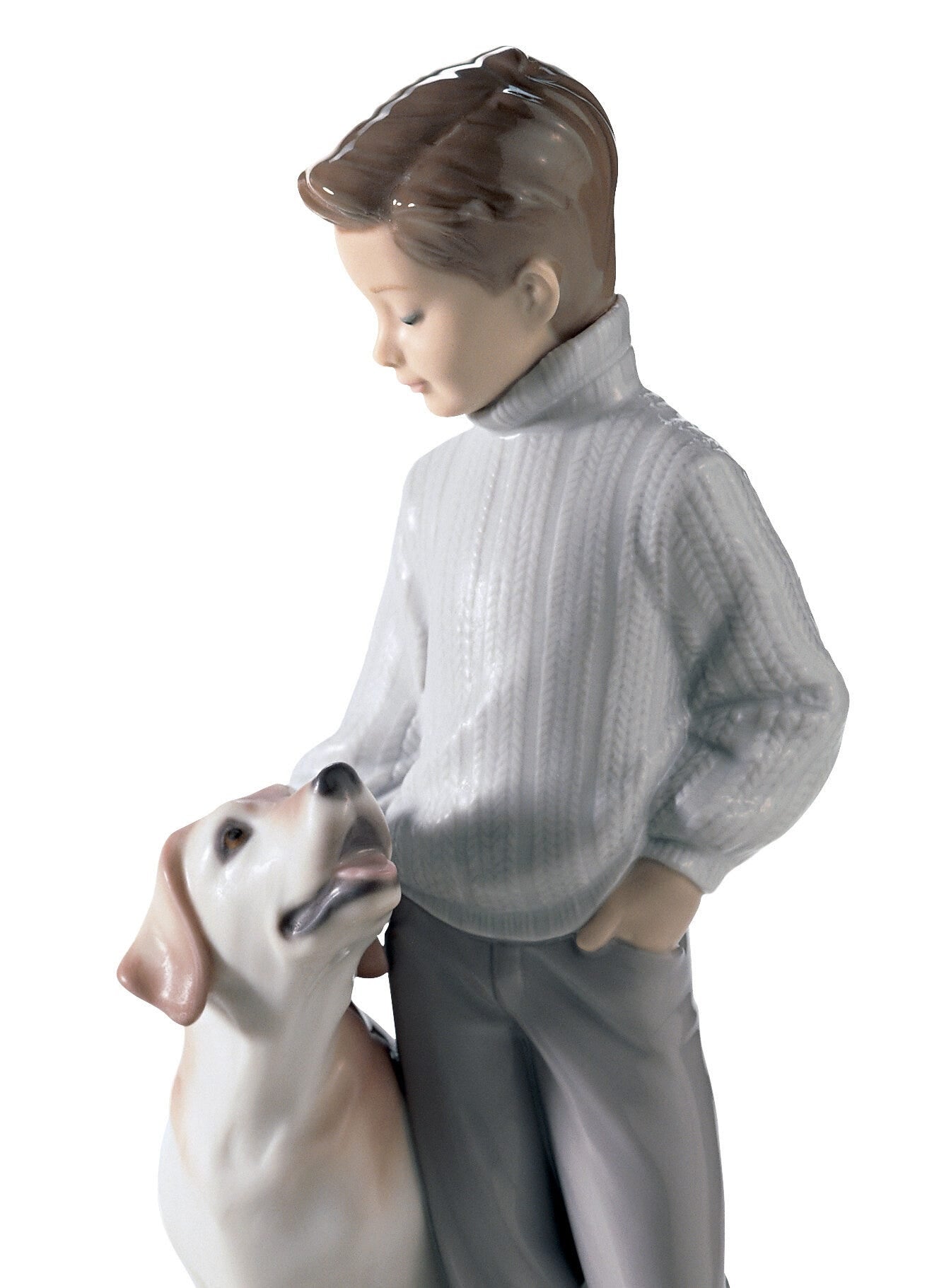 01006902 | Figura niño con perro Mi amigo más fiel