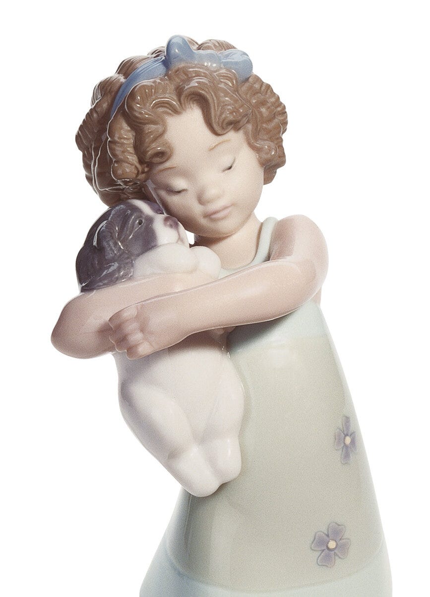 01008241 | Figura niña Aprendiendo a cuidar