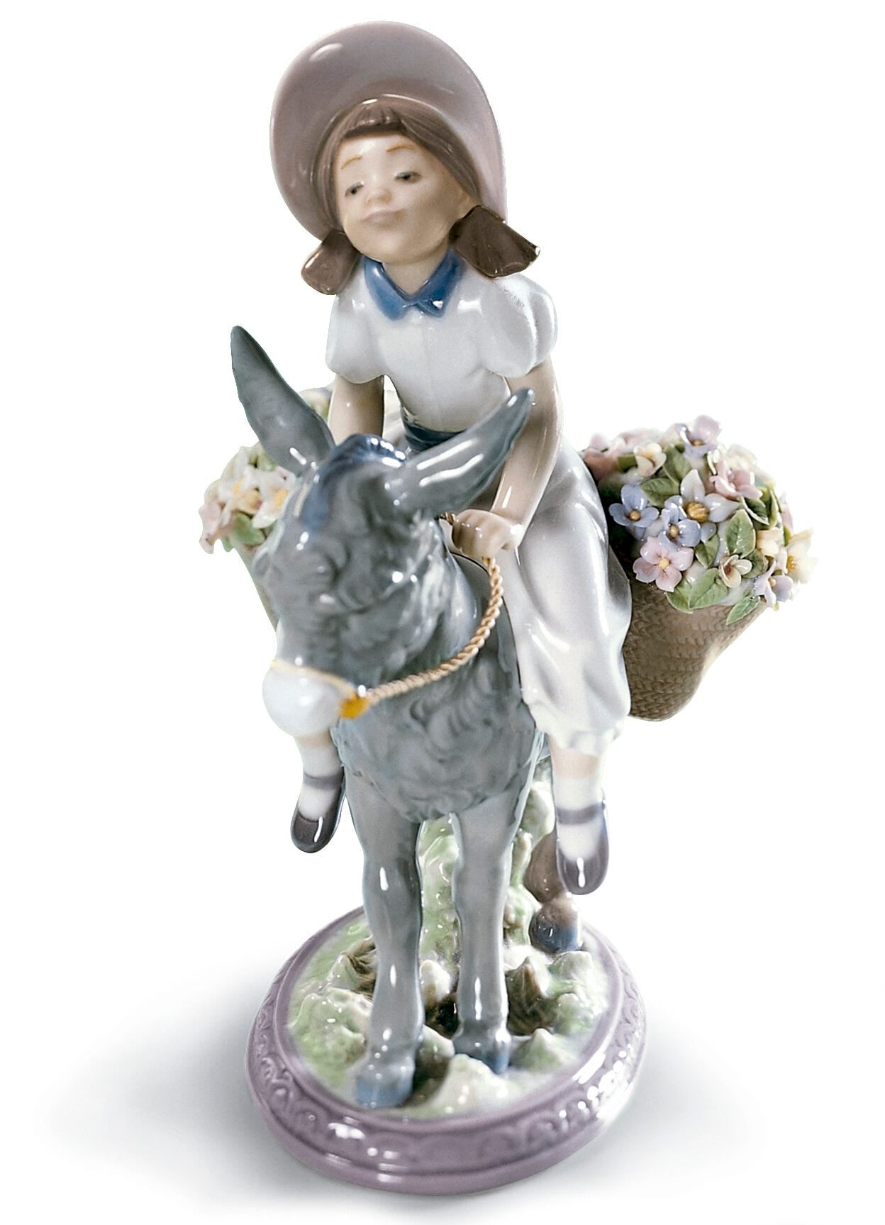 01005465 | PLATERO CON FLORES Brillo