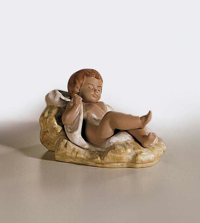01012277 | Figura Niño Jesús en Belén. Gres