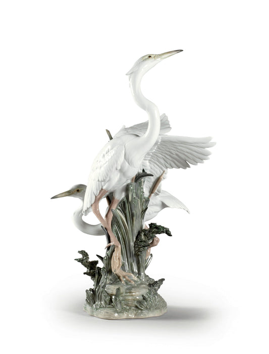 01001319 | Escultura Garzas