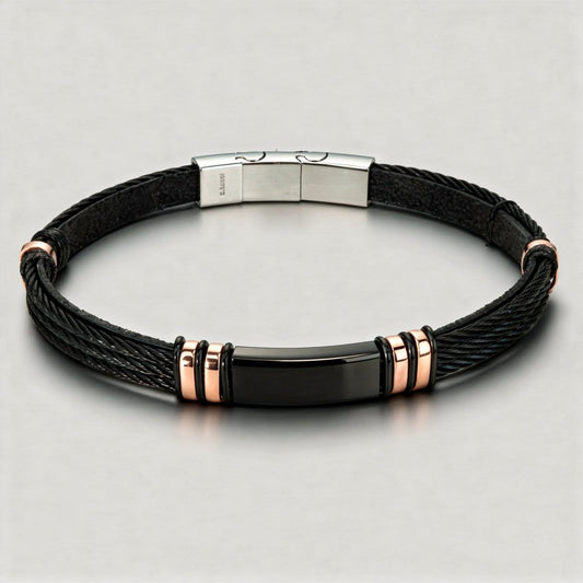 Pulsera "Aldgate" Black | Olliver Abbott