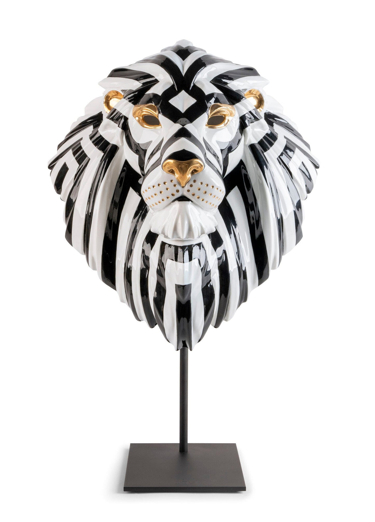 01009566 | Máscara León (negro-oro)