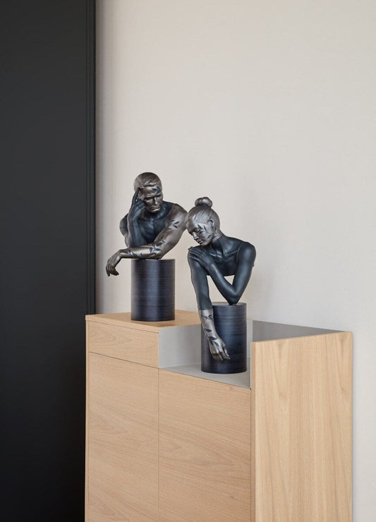 01009584 | Escultura Reflejos de la Naturaleza - Él