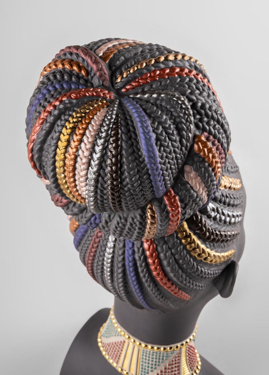 01009710 | Escultura Colores de África