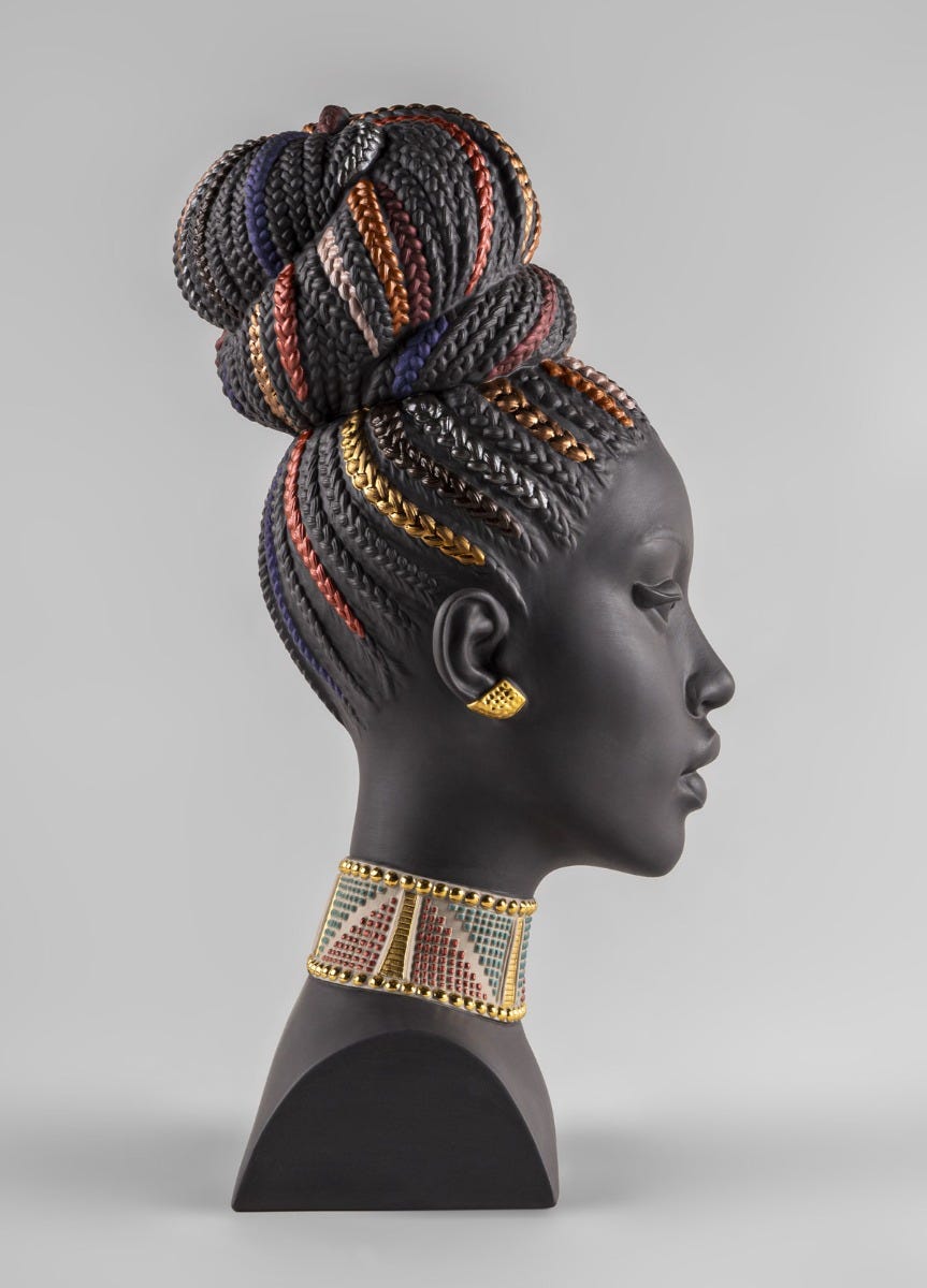 01009710 | Escultura Colores de África