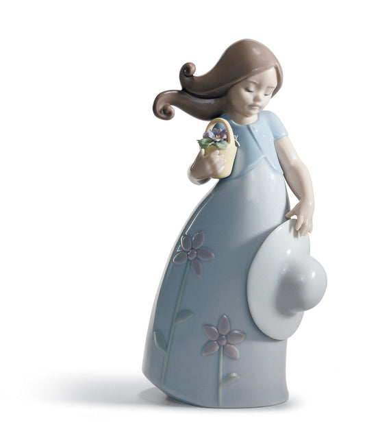 01008043 | Figura niña Pequeña Violeta
