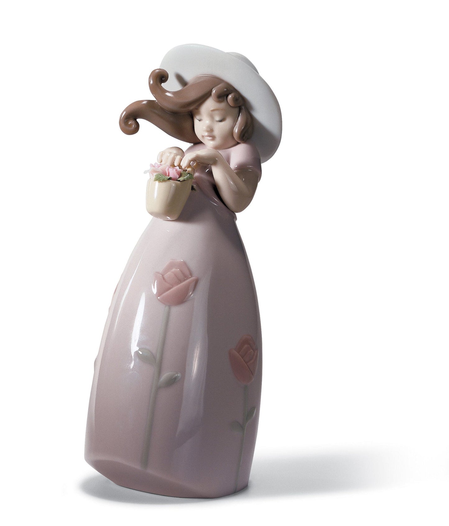 01008042 | Figura niña Pequeña Rosa
