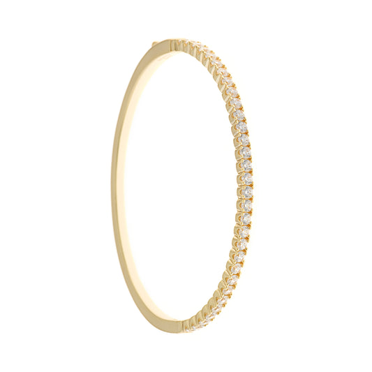 Brazalete elegante de plata