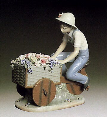 01005029 | TRICICLO CON FLORES