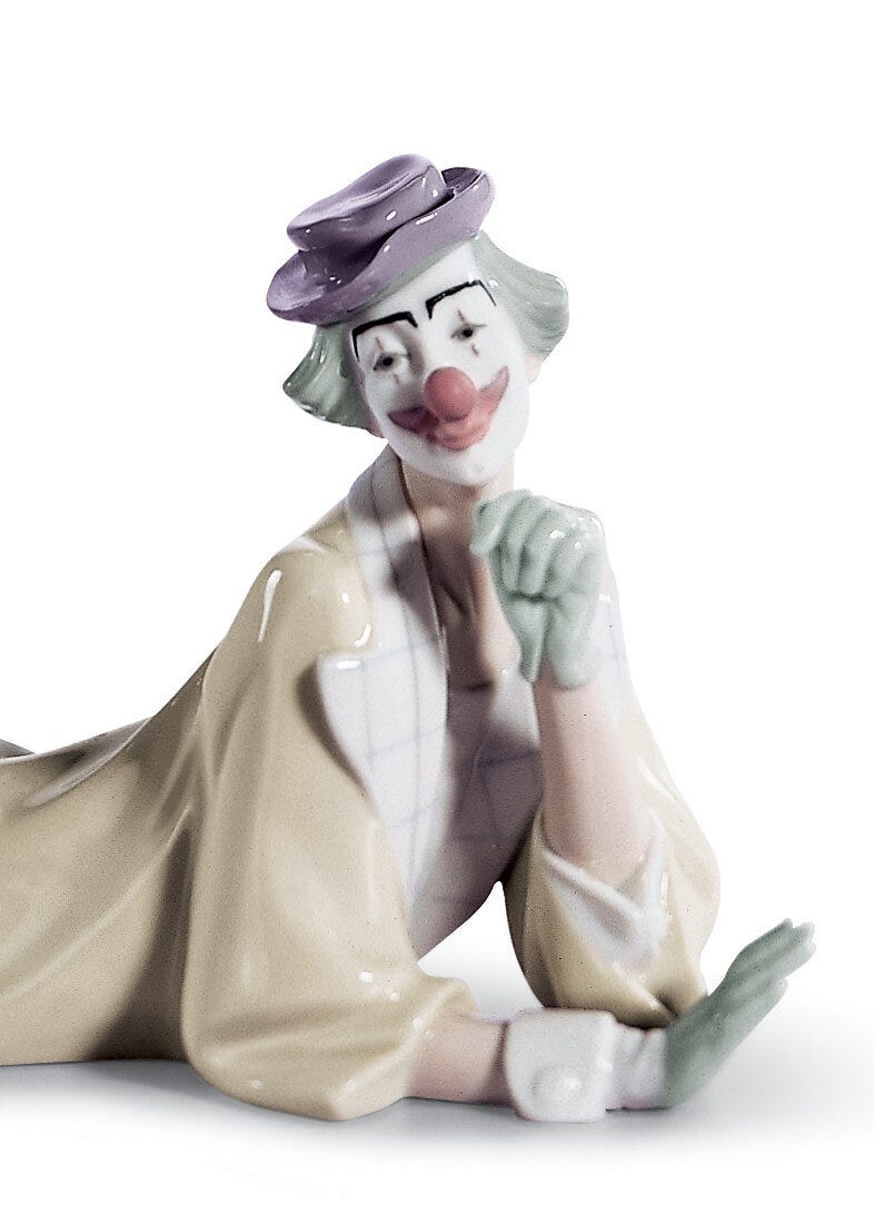 01004618 | Figura Payaso acostado