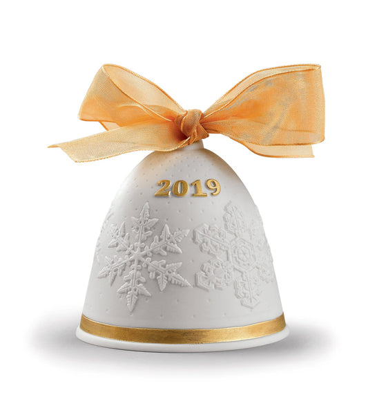 01018447 | Campana Navidad 2019. Lustre oro
