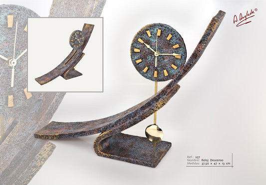 Reloj Decoracion en plata