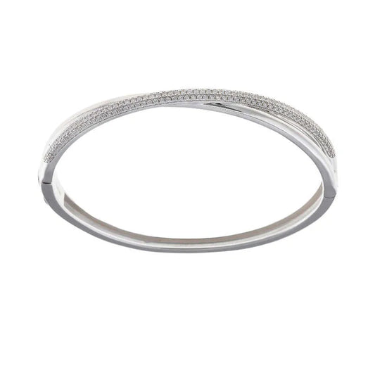 Pulsera elegante de plata