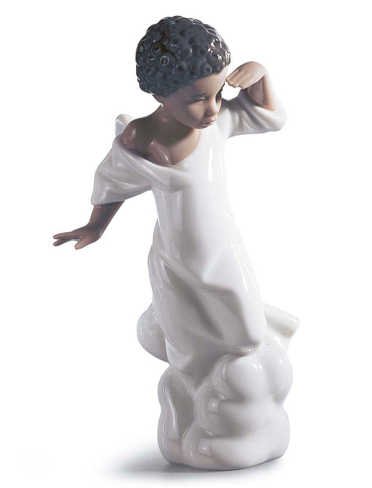 01006492 | Figura niño Qué alto está el cielo