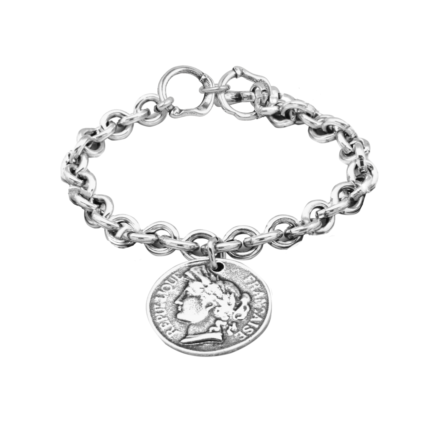 Pulsera Ciclon de diseño sobrio