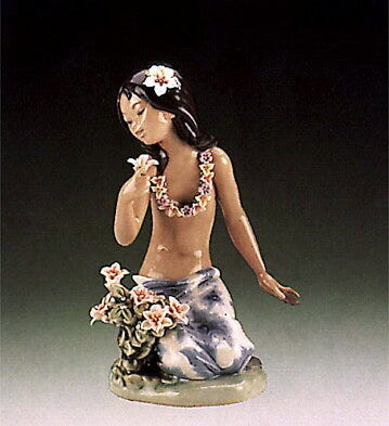 01001479 | HAWAIANA COGIENDO FLORES Brillo
