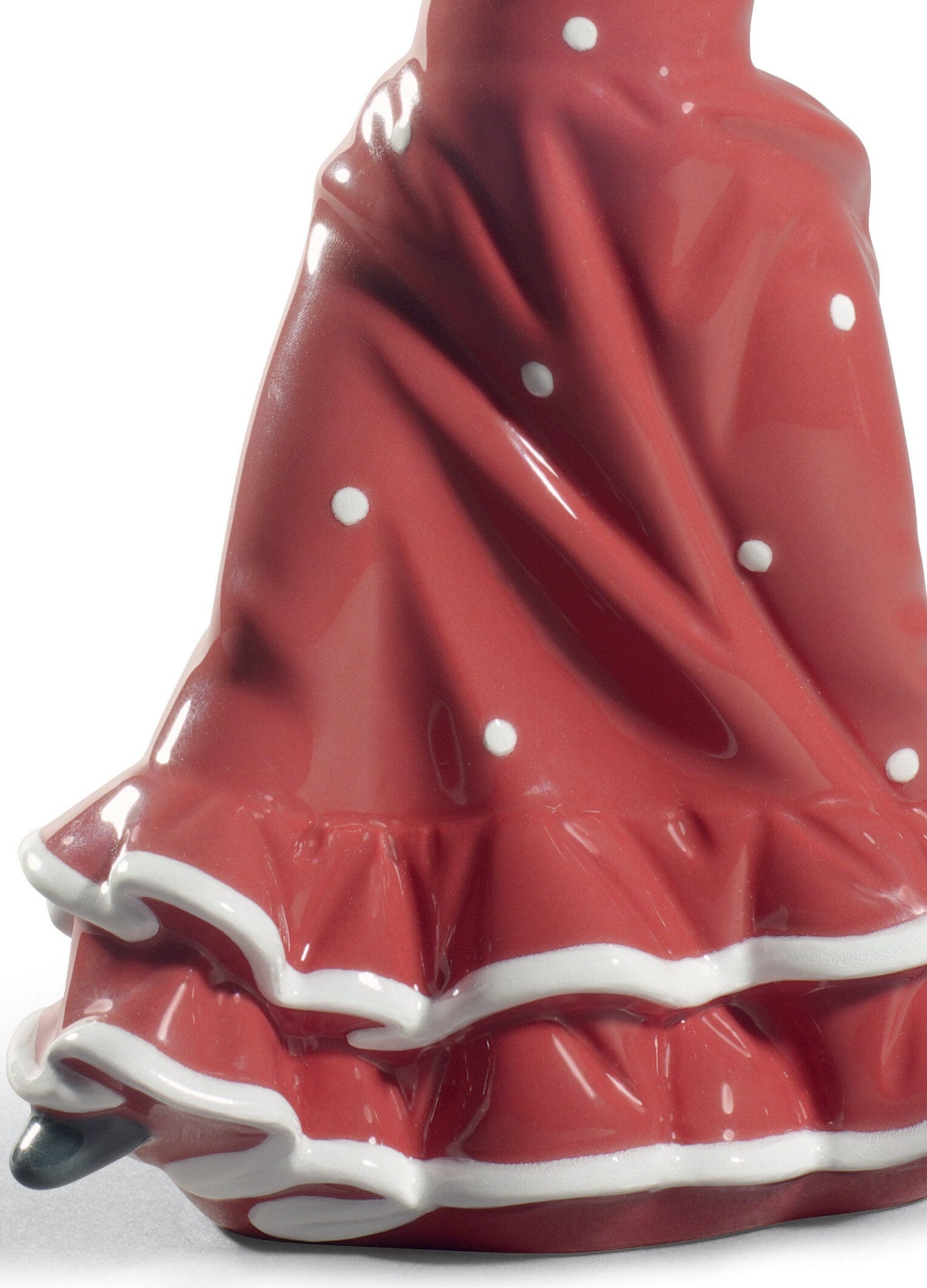01008746 | Figura Bailaorita con los brazos arriba. Rojo
