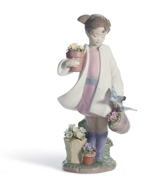 01008240 | Figura niña Naturaleza delicada