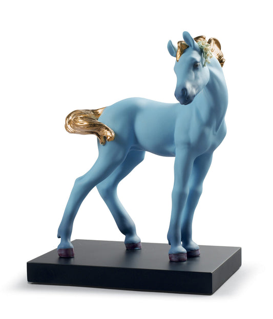 01008740 | Figura El Caballo. Azul. Serie limitada