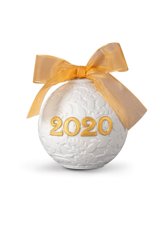 01018452 | Bola Navidad 2020. Lustre oro