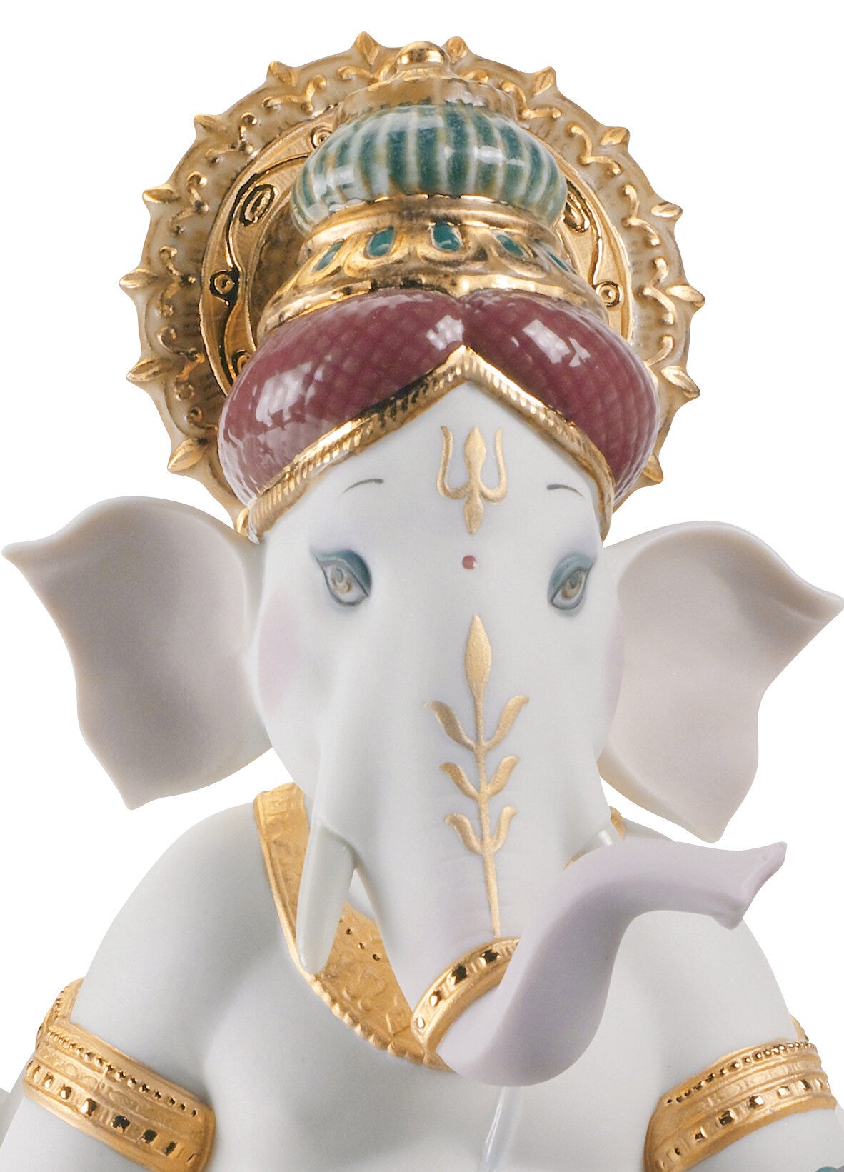 01007181 | Figura Ganesha con veena. Serie limitada