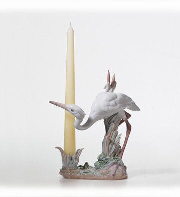 01006883 | CANDELABRO GARZAS REALES (II)