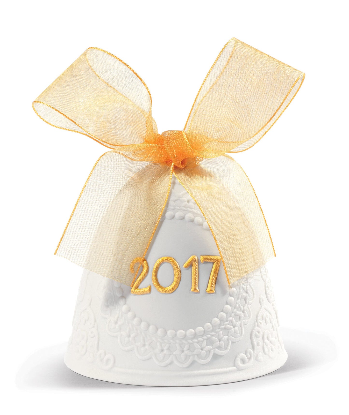 01018427 | Campana Navidad 2017. Lustre oro