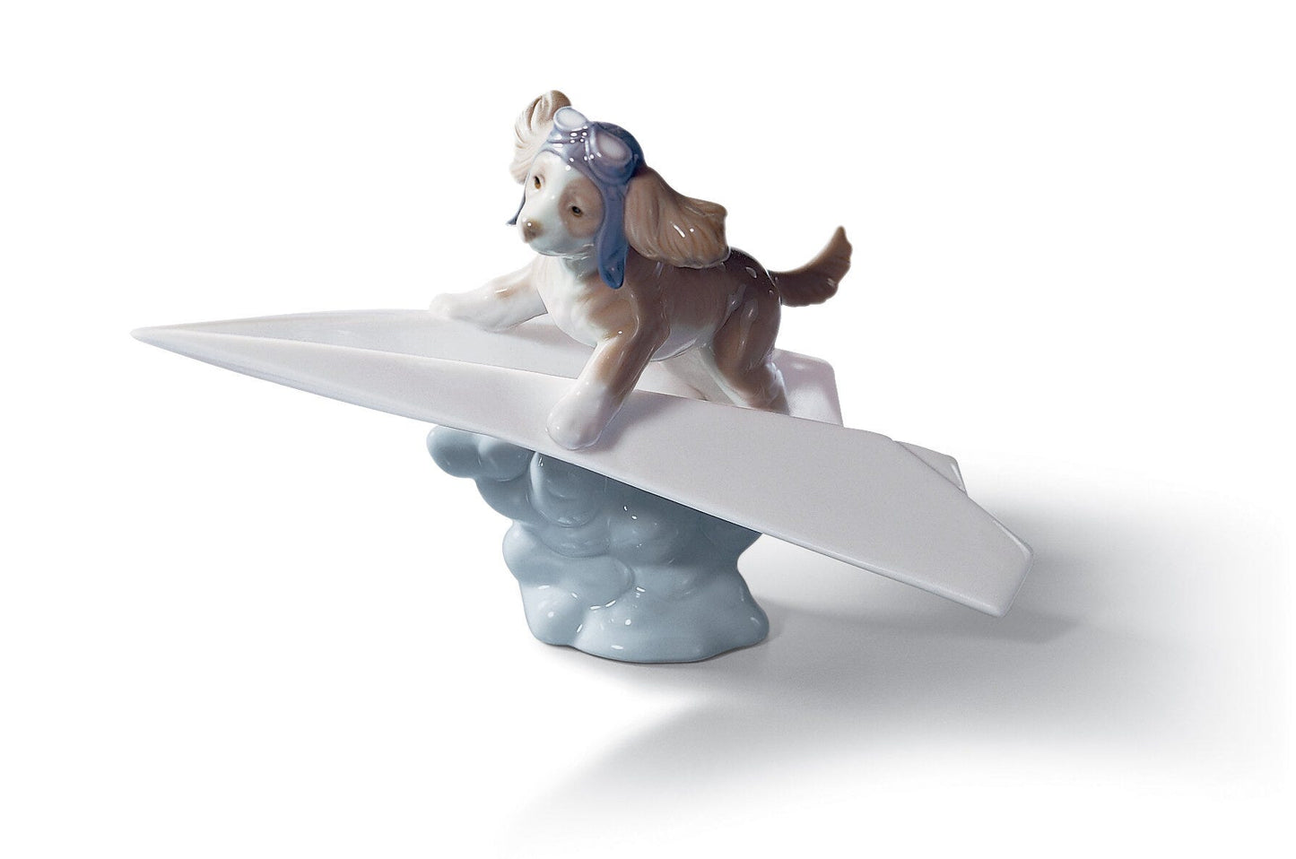 01006665 | Figura perro Avión de papel