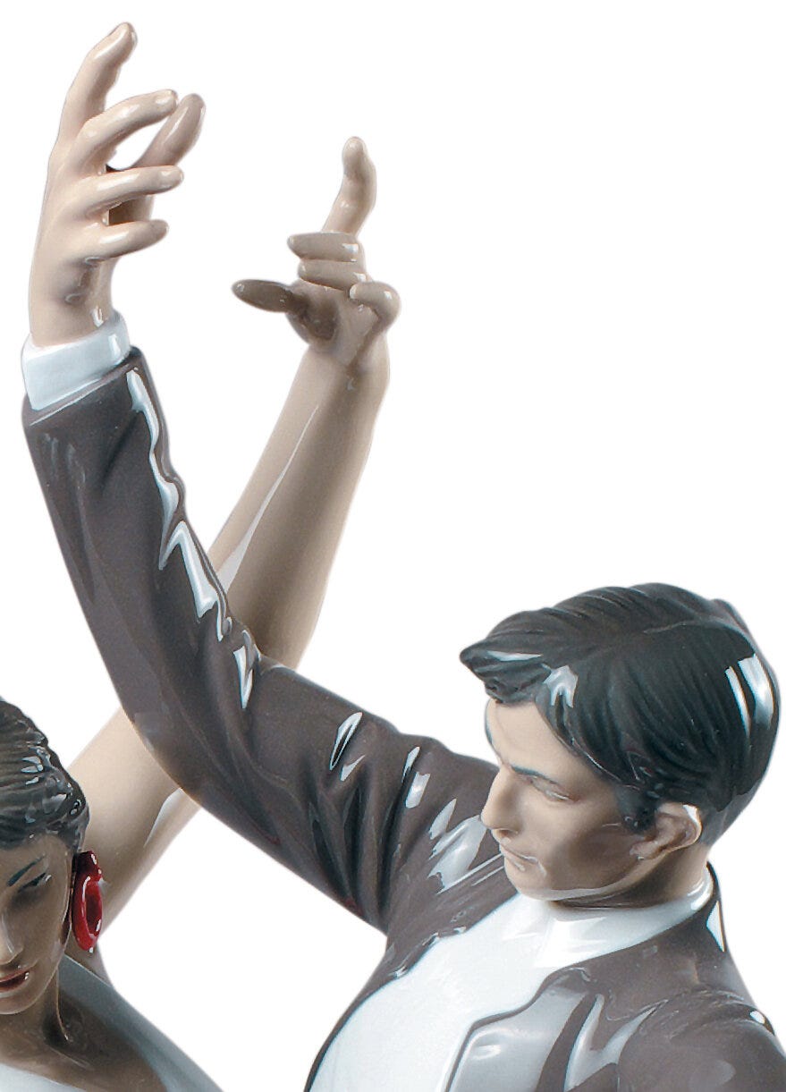 01009333 | Figura pareja Baile Flamenco