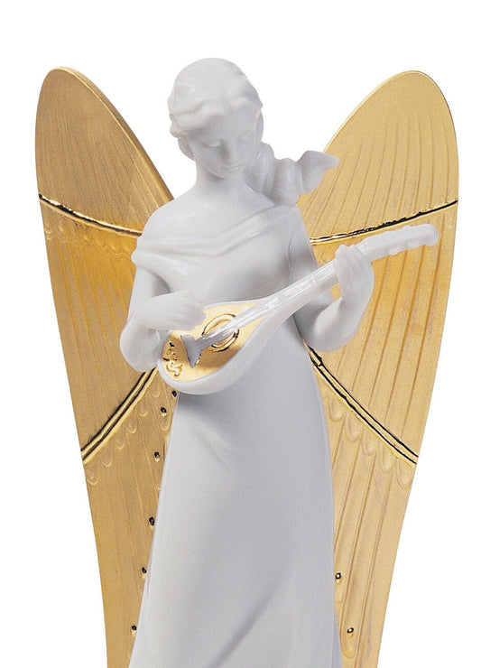 01007088 | Adorno de Navidad Júbilo celestial. Copa de árbol. Lustre oro
