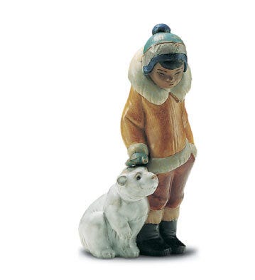 01012269 | NIÑO ESQUIMAL CON OSITO Tipo 169