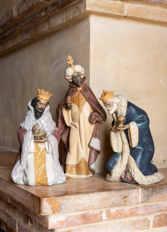 01012278 | Figura Rey Melchor en Belén. Gres