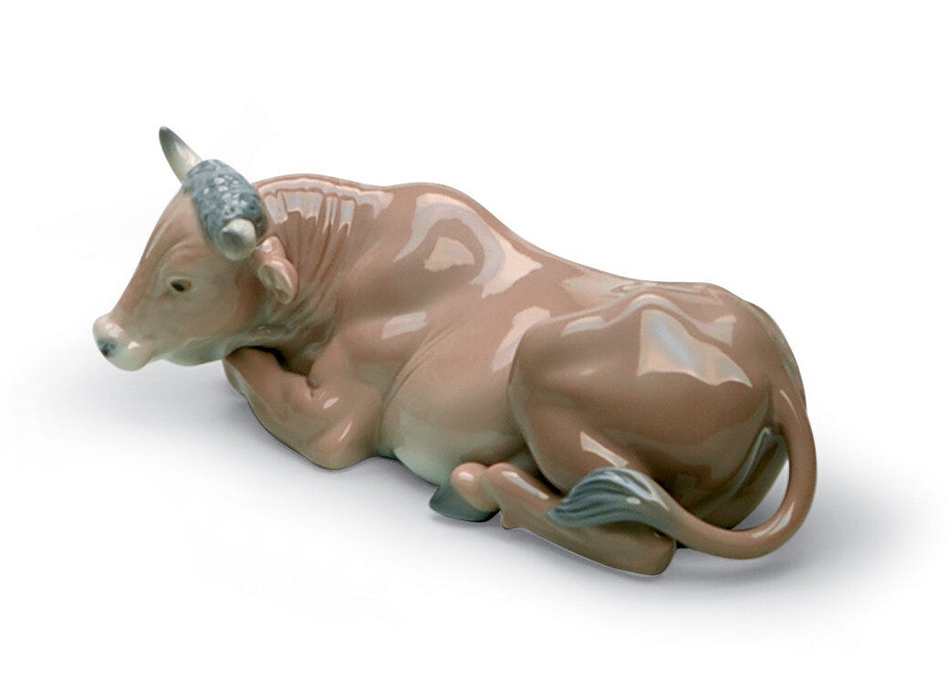 01005482 | Figura El buey en Belén