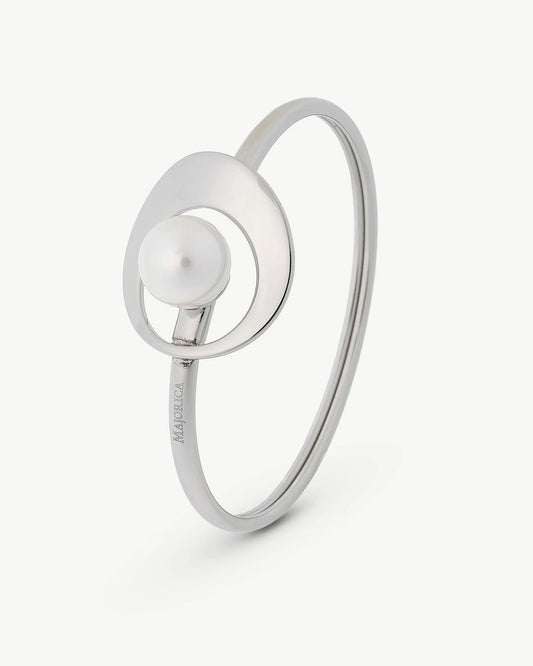 Brazalete Perla Petra en acero