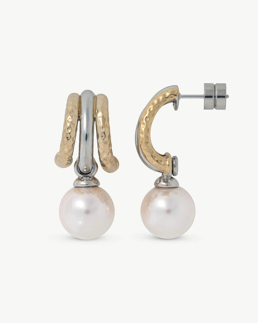 Pendientes Plata y Oro Formentera