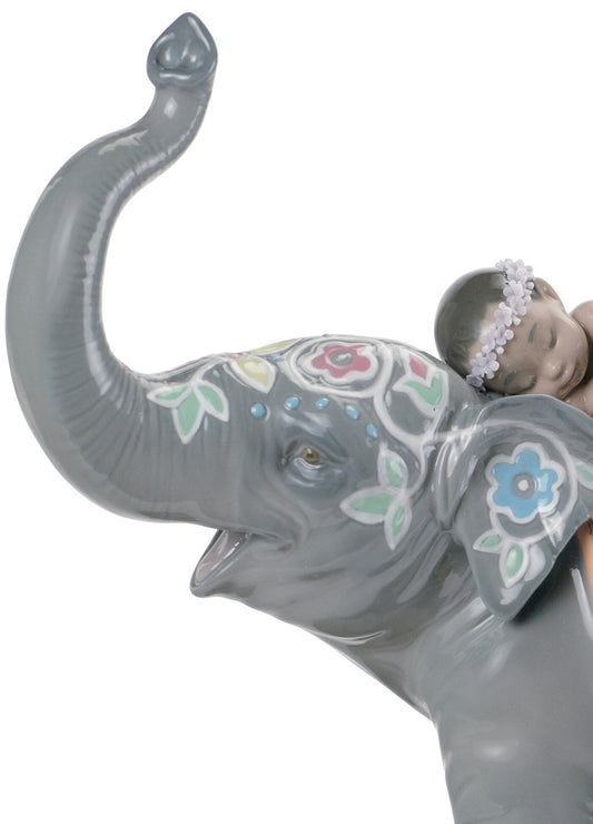 01008478 | Figura elefante Festival en Jaipur