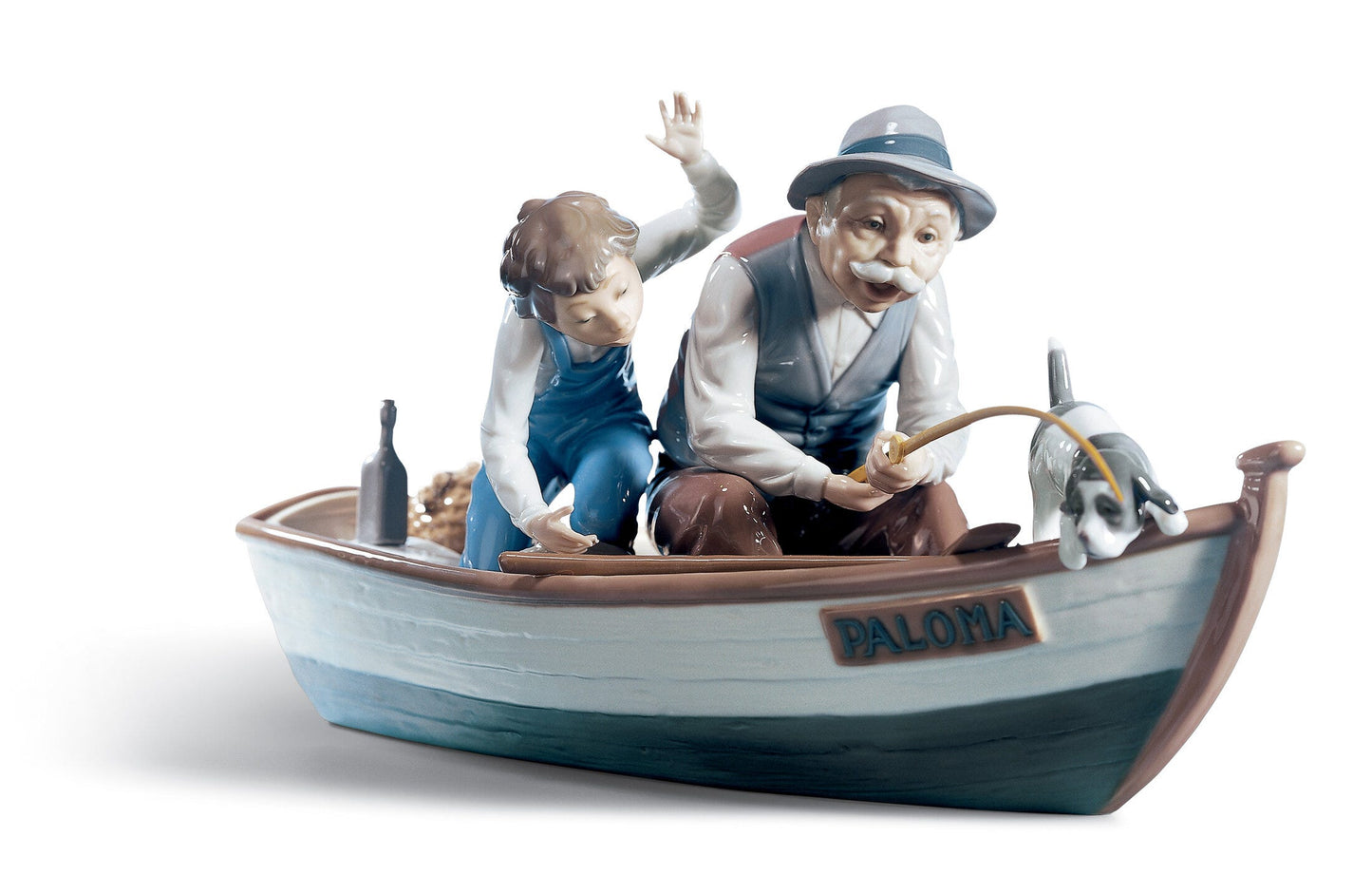 01005215 | Figura Pescadores en bote
