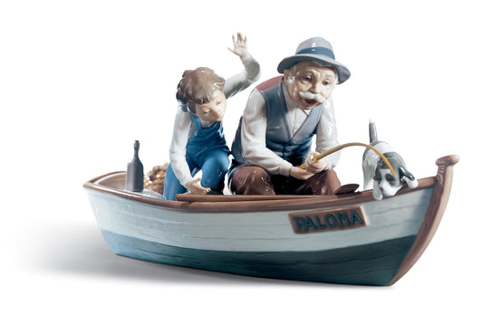 01005215 | Figura Pescadores en bote