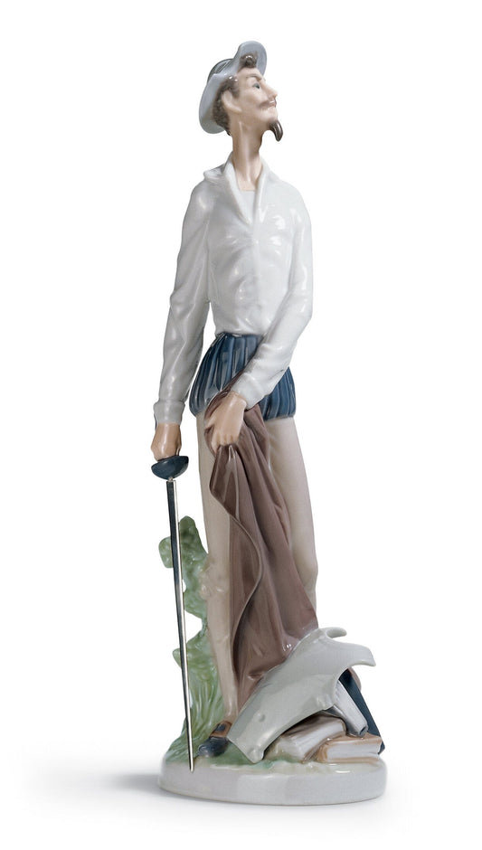 01004854 | Figura Don Quijote erguido