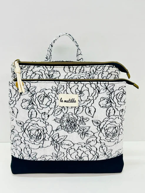 Mochila doble Rosa Negra La Matilda